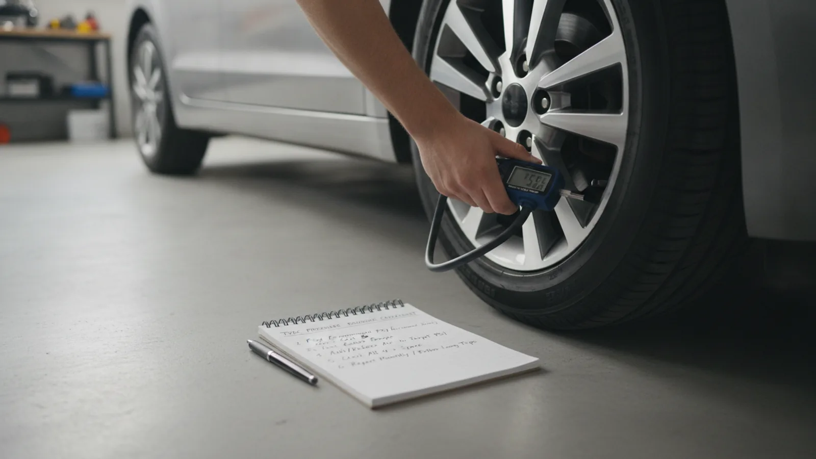 A Tyre Pressure Routine For Safer Everyday Driving Checklist For First Time Readers cover image
